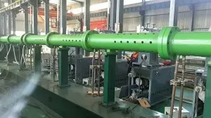 Drying room thermal oil heater