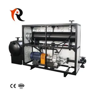 Laminator thermal oil heater