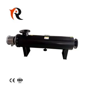 High pressure gas line heater