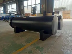 High pressure gas line heater