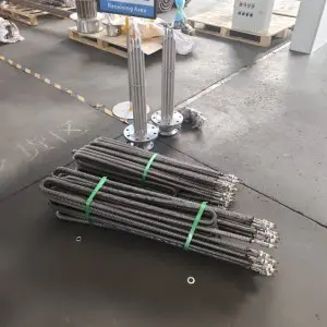 Industrial Electric Customized Finned Tubular Air Heater for Food Dehydrator