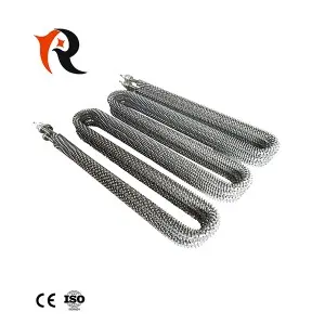Customized 220V 380V Industrial Finned Heating Tube for Air Ducts