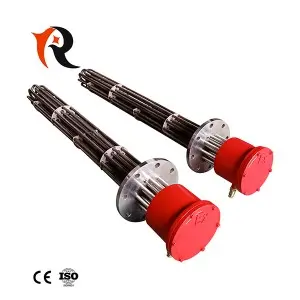 380 40KW industrial electric SS304 oil immersion heating element