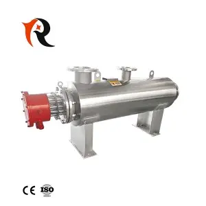 Compressed gas heater