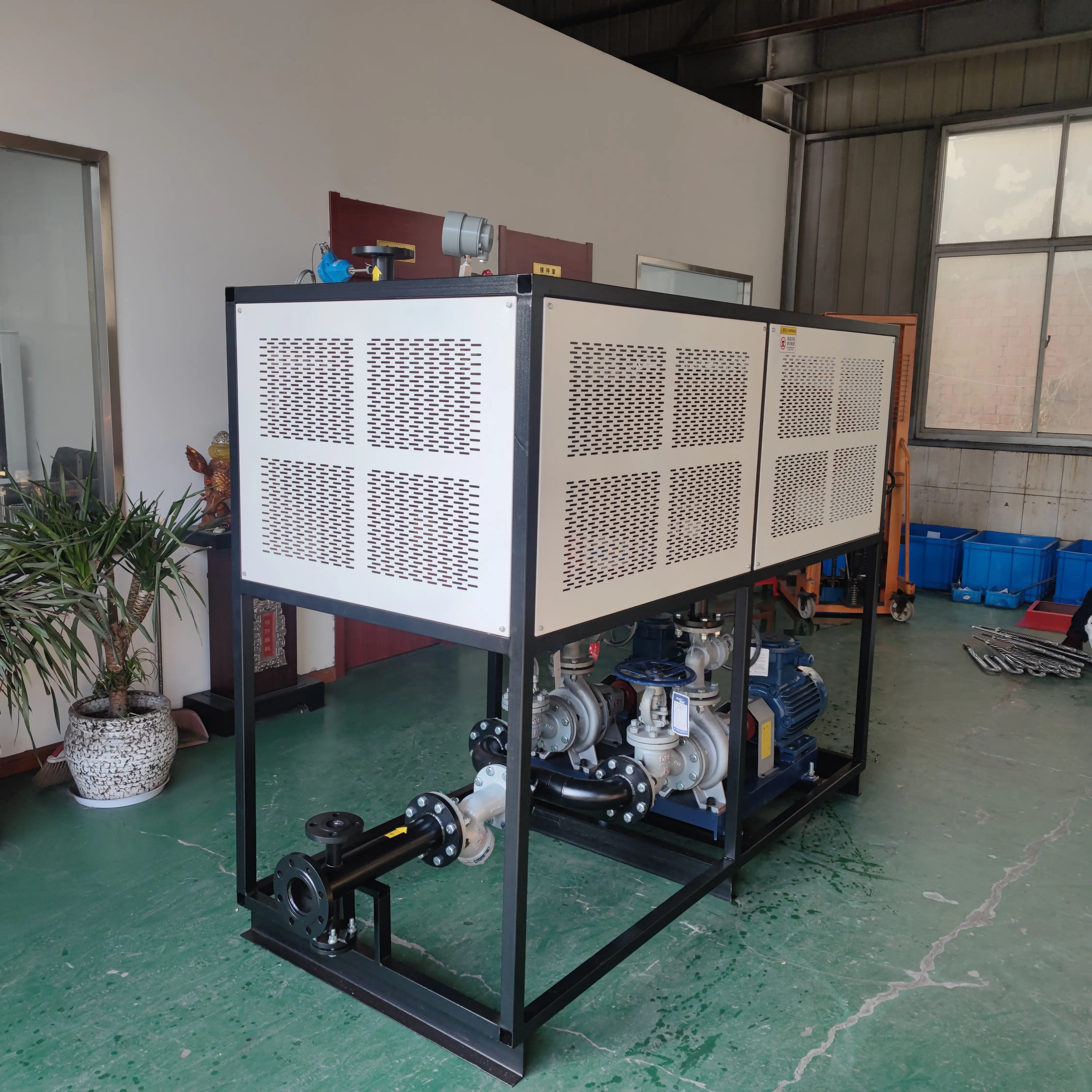 Features of thermal oil heater