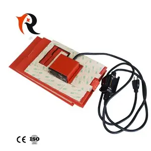 Flexible Heating Pad Silicone Rubber Heater For Electrical Heating, Customizable sizes and controllers