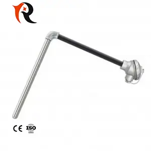 Right Angle thermocouple L-shaped thermocouple bend KE type thermocouple
