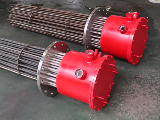 High temperature flange heater