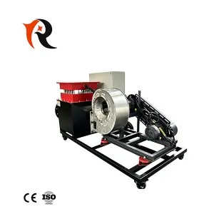 Air duct heater for heating the factory