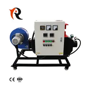 Exhaust gas treatment heater
