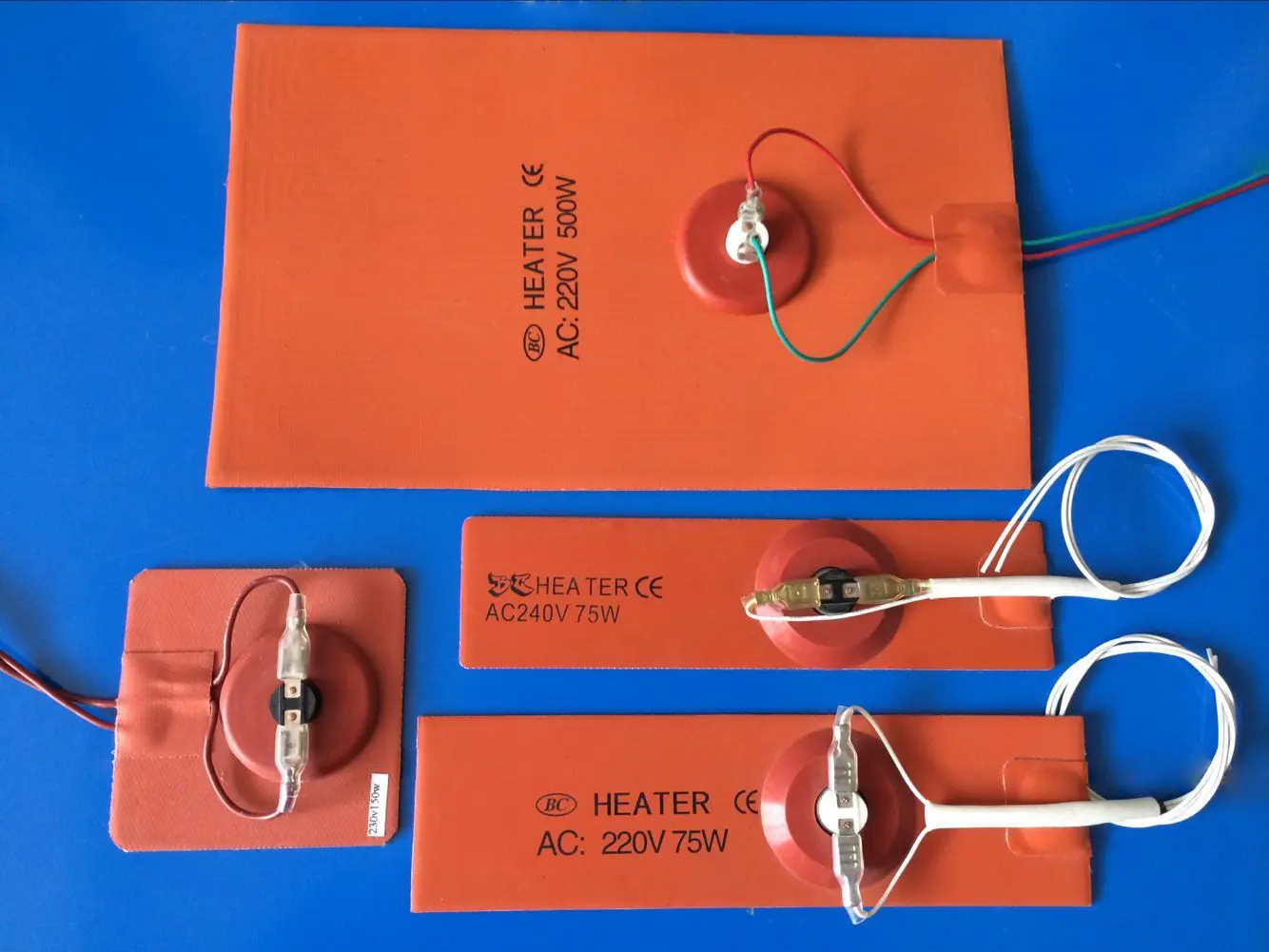 What’s the difference of silicone rubber heater and polyimide heater?