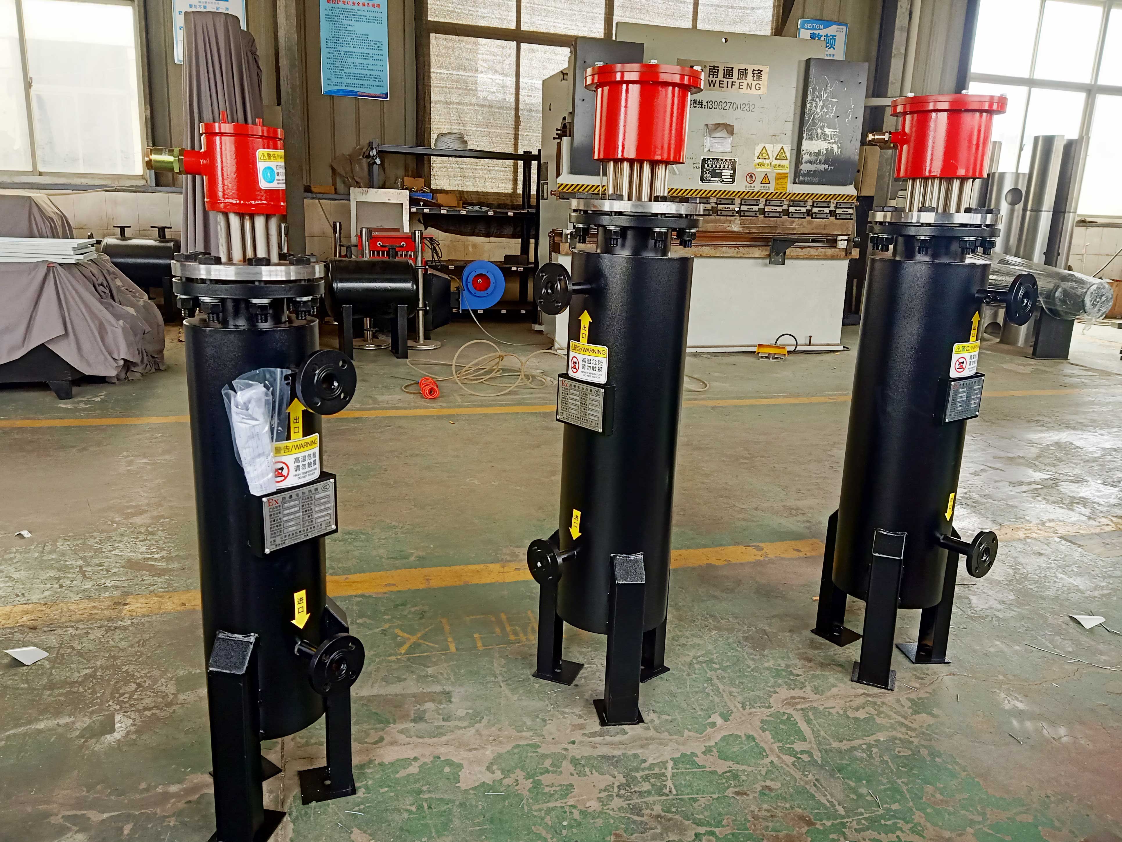 Application scenarios of explosion-proof vertical pipeline gas heaters