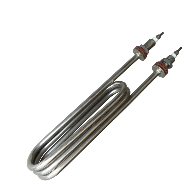 100% Original Factory Pipeline Heater Heating Element - Stainless steel water immersion coil tubular heating element – Yanyan