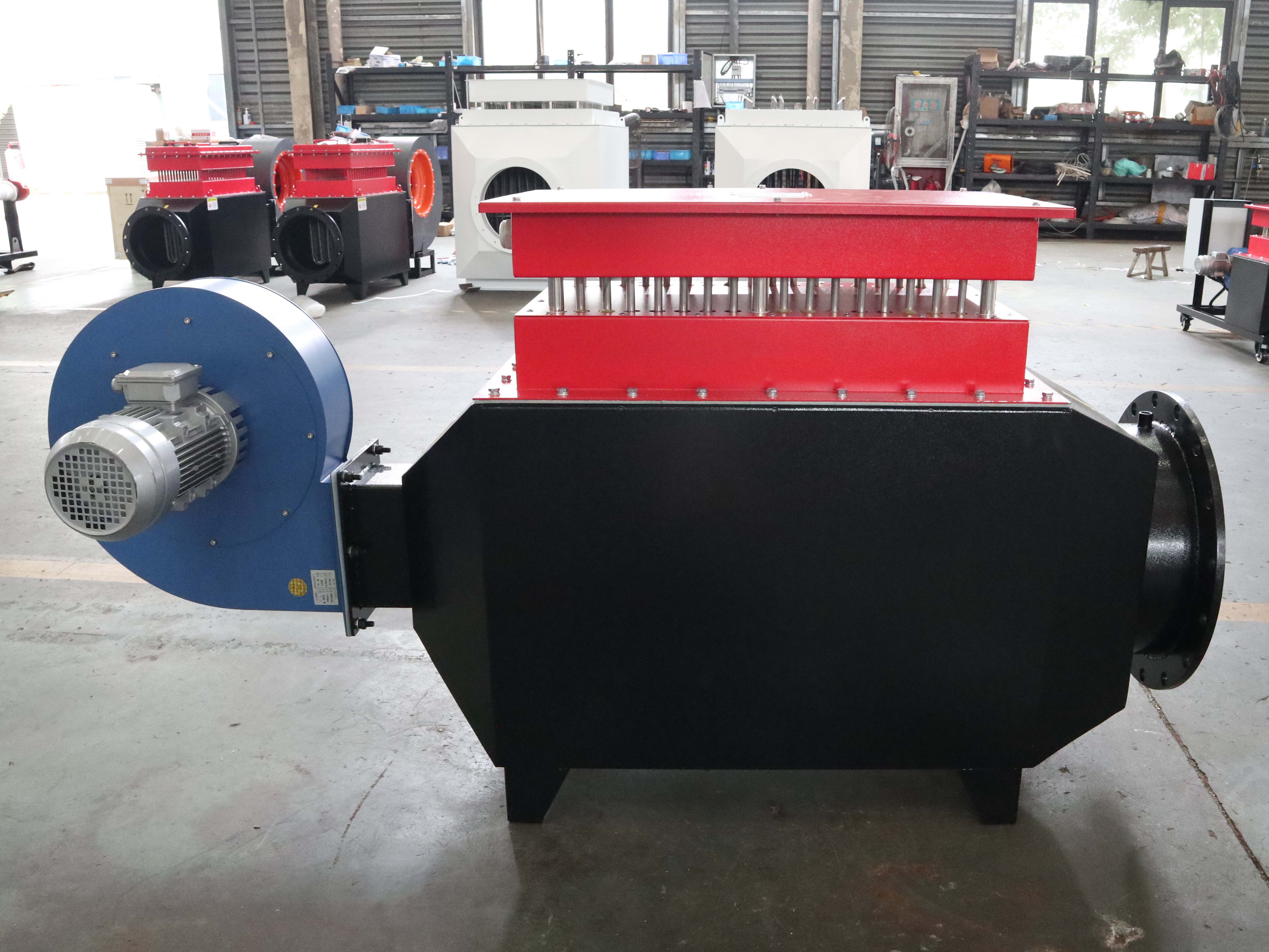 For factory heating, what kind of heater should be selected?