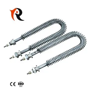 U shape high tempertaure stainless steel 304 fin heating element