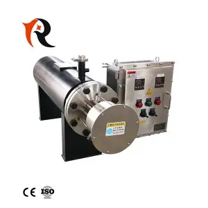 Steam pipeline electric heater
