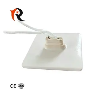 240x60mm 600w Infrared plate ceramic flat heater for thermoforming