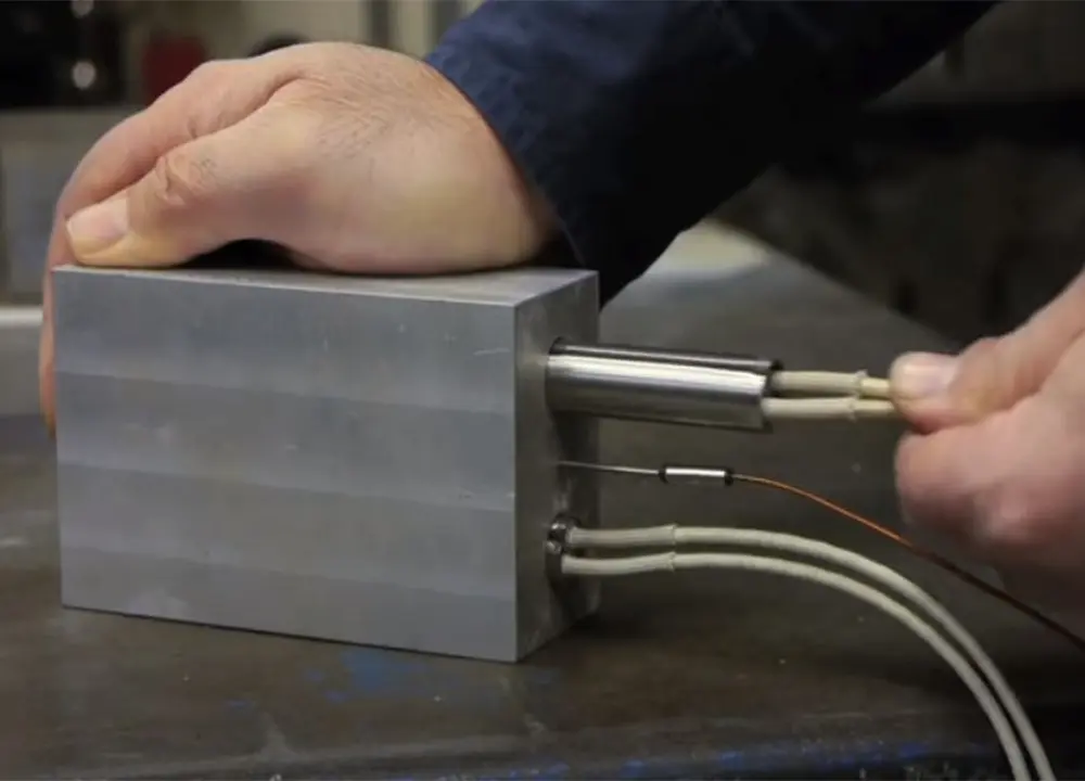 Where can cartridge heater used?