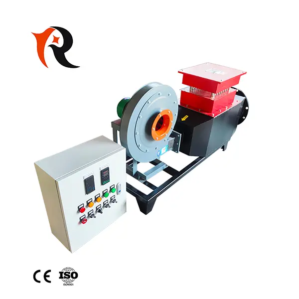 Air duct heater for flue gas heating Featured Image