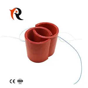 Industrial Electric Rubber Flexible Silicone Heating Pad with thermostat