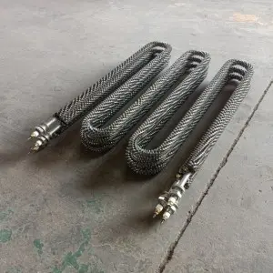 Industrial Electric Customized Finned Tubular Air Heater for Food Dehydrator