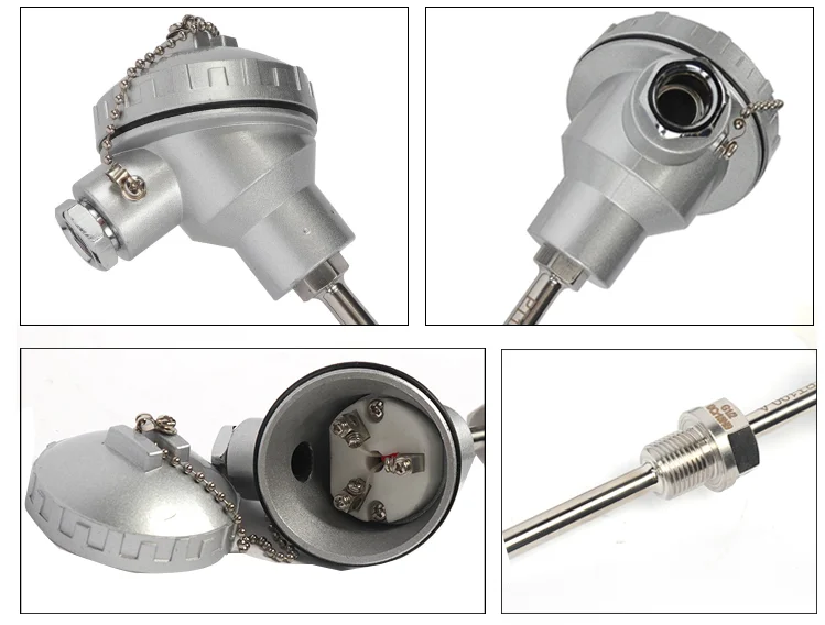 High temperature armored thermocouple