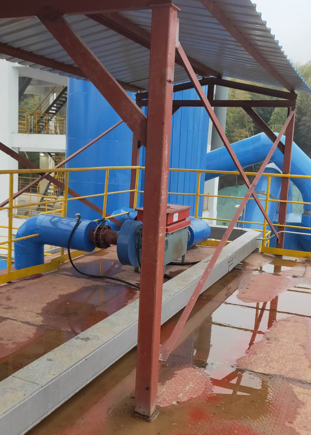 High power gas heater