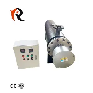 Customized design Electric Pipeline heaters for heating industrial waste gas