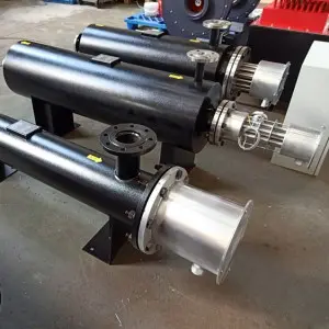 Customized design Electric Pipeline heaters for heating industrial waste gas