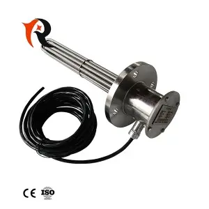 380V 24KW 3phase flange immersion oil tubular heater