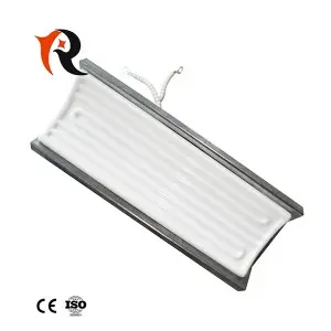 400V 245*60mm 650W Electric Far Infrared Ceramic element heater for thermoforming
