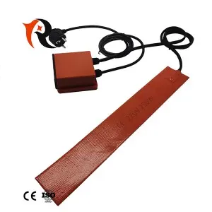 Flexible Heating Pad Silicone Rubber Heater For Electrical Heating, Customizable sizes and controllers