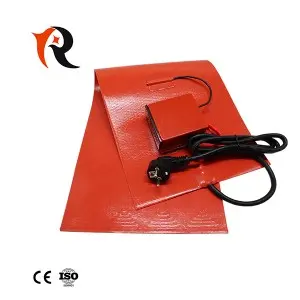 Silicone rubber heating pad with knob temperature controller 30-150C
