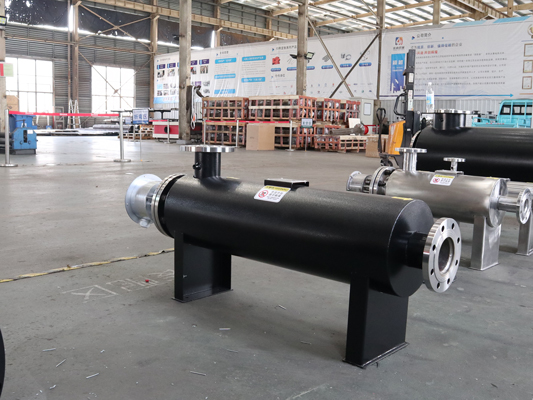 High temperature pipeline heater