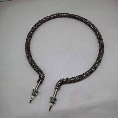 Finned heater for air conditioning