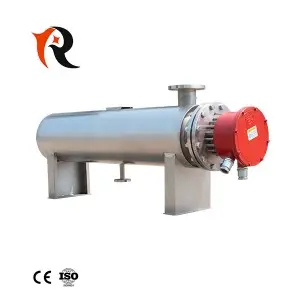 Stainless steel 304 inline water heater in pharmaceutical industry