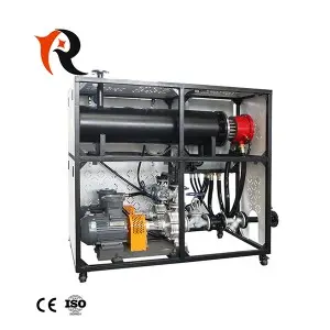 High effcient electric thermal oil heater for reactor heating