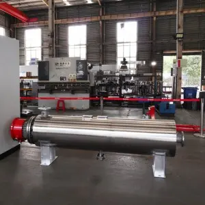 Industrial customized 380V 400V crude oil electric heating pipeline heater