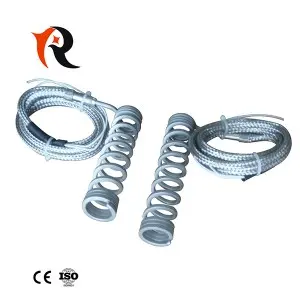 Electric black spiral 2.2*4.2mm hot runner coil heater 600W