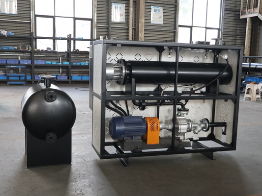Industrial thermal oil electric heater