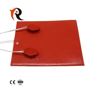 Silicone rubber heating pad with knob temperature controller 30-150C