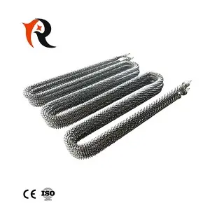 Customized 220V 380V Industrial Finned Heating Tube for Air Ducts