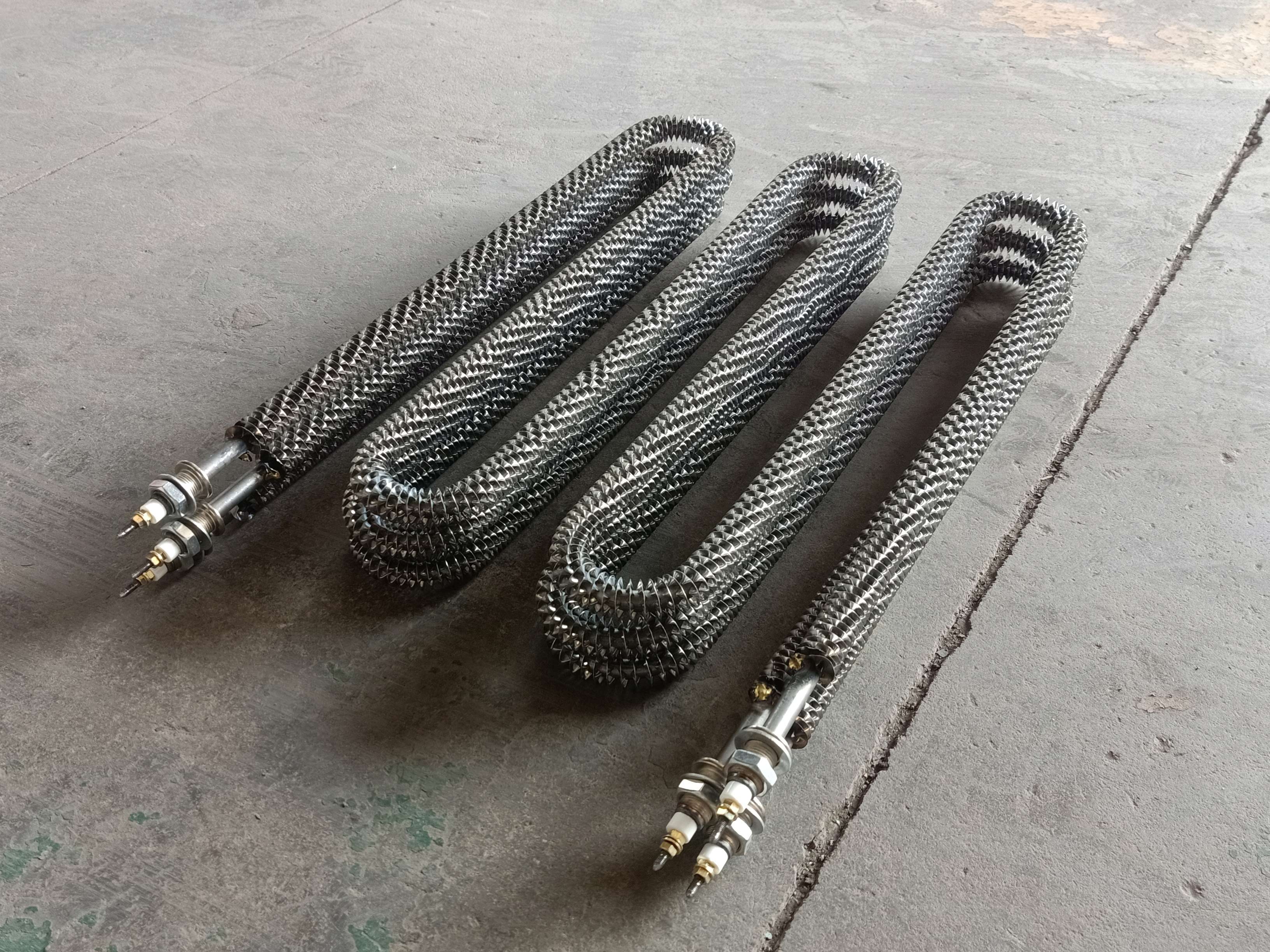 air finned heating tubes