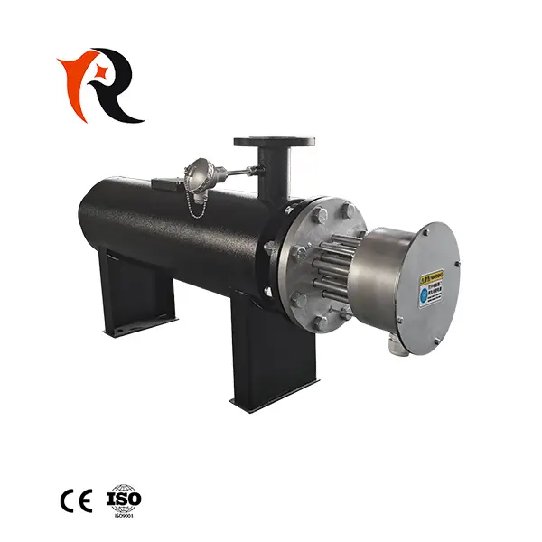 Industrial electric high pressure pipeline inline air heater Featured Image