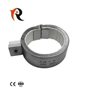 ceramic band heater for spraying melting cloth extruder