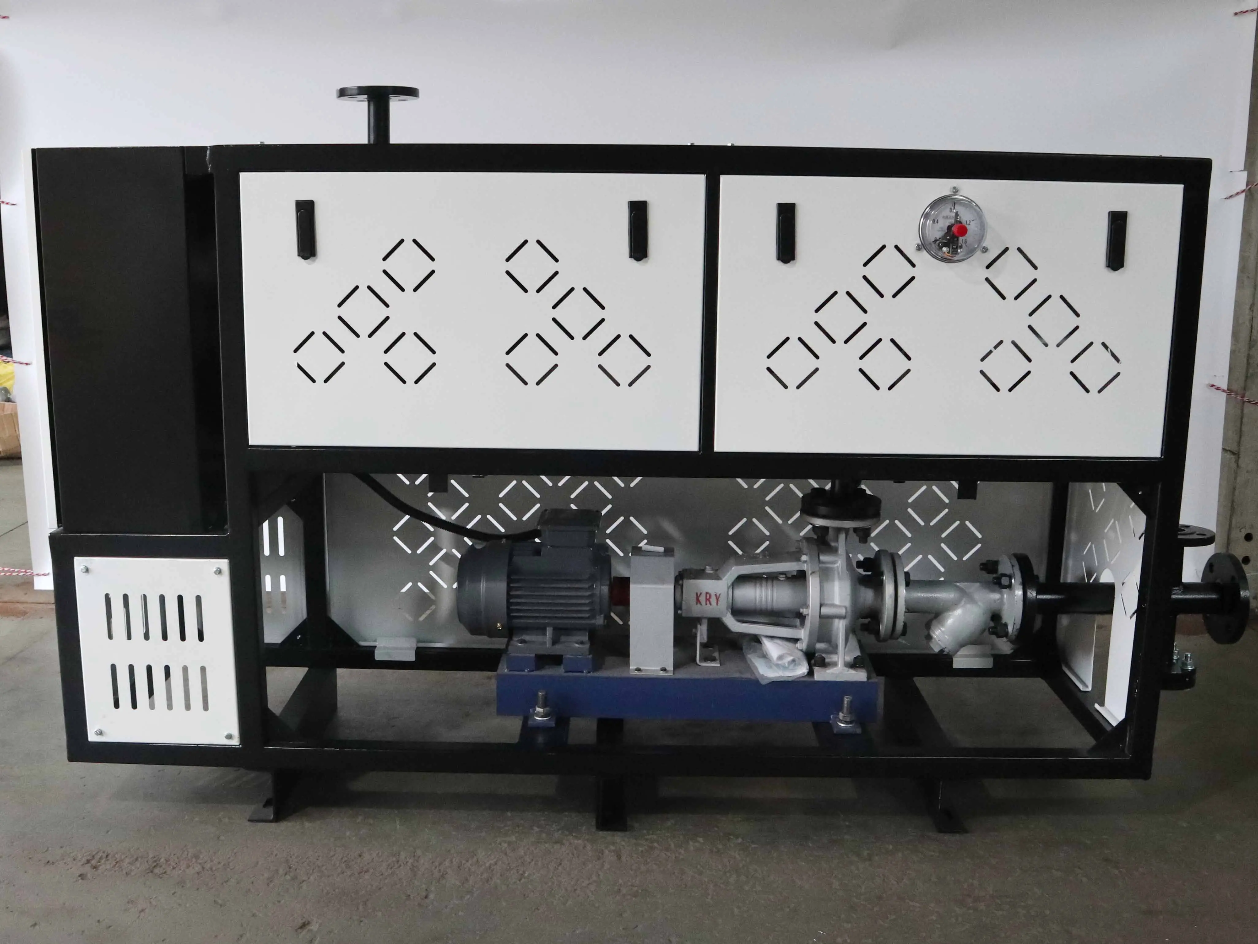 What are the necessary conditions for designing a thermal oil furnace?