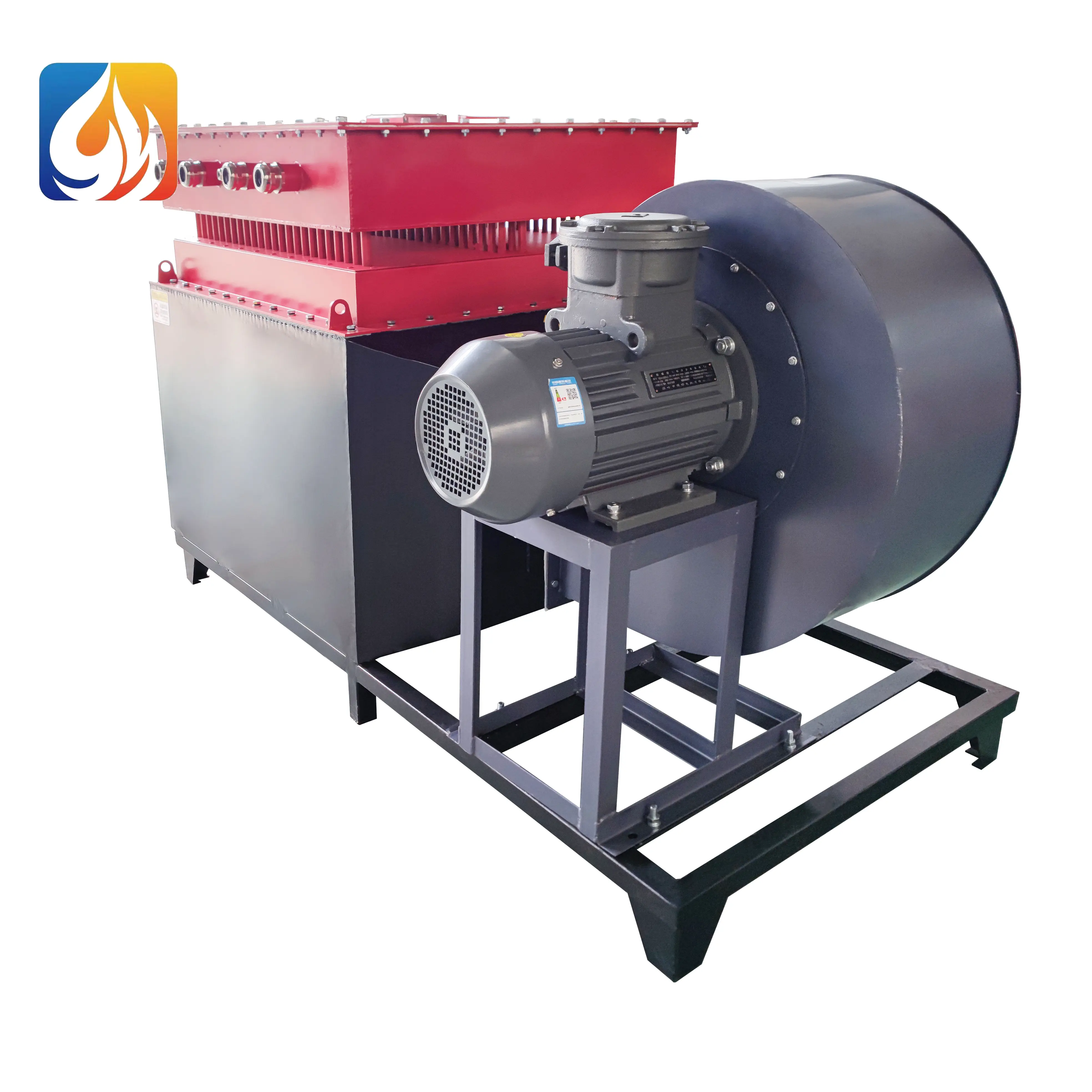 Electric Air Process Duct Heater High quality 100KW electric air duct heater with blower for room heating – Yanyan